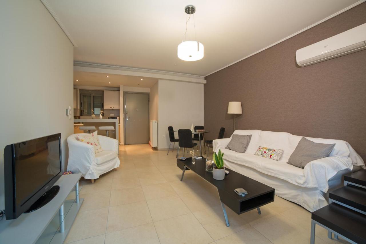 Lovely New Βuild Flat Near Metro - Free Parking 雅典 外观 照片